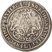 60 Groschen - John George I, Germany, 1622 reverse image