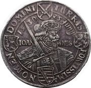 1 Thaler - John George I, Germany, 1630 reverse image