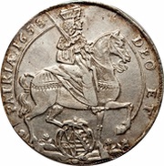 1 Thaler - John George II Death obverse image
