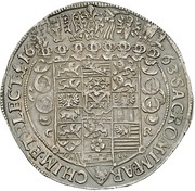 1 Thaler - John George II, Germany, 1658-1668 reverse image