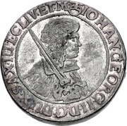 1 Thaler - John George II Dicktaler obverse image