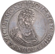 1 Thaler - John George II Wechseltaler obverse image