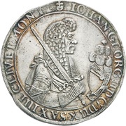 1 Thaler - John George II obverse image