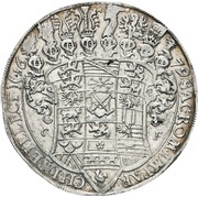 1 Thaler - John George II, Germany, 1678-1680 reverse image