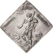 1 Thaler - John George II Klippe; Peace of Nijmegen, Germany, 1679 reverse image