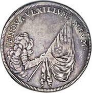 1 Thaler - John George III Death, Germany, 1691 reverse image