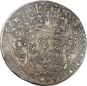 1 Thaler - Frederick August I, Germany, 1695-1698 reverse image