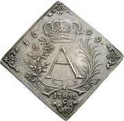 1 Thaler - Frederick August I Klippe; Treaty of Nijmegen obverse image