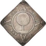 1 Thaler - Frederick August I Kuranttalerklippe; Shooting house obverse image