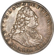 1 Thaler - Frederick August II obverse image