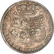 1 Thaler - Frederick August II, Germany, 1734-1756 reverse image