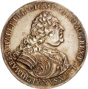 1 Thaler - Frederick August II obverse image