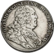1 Thaler - Frederick August II obverse image