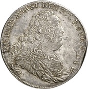1 Thaler - Frederick August II obverse image
