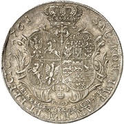 1 Thaler - Frederick August II, Germany, 1759-1762 reverse image
