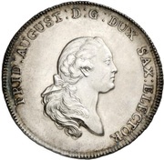 1 Thaler - Frederick August III Prize Thaler obverse image