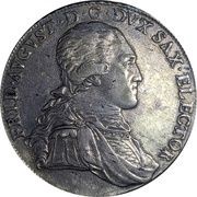 1 Thaler - Frederick August III obverse image