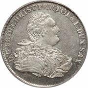 1 Conventionsthaler - Frederick Christian obverse image
