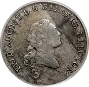 1 Conventionsthaler - Frederick August III obverse image
