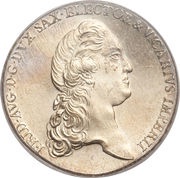 1 Conventionsthaler - Frederick August III obverse image