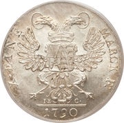 1 Conventionsthaler - Frederick August III, Germany, 1790 reverse image