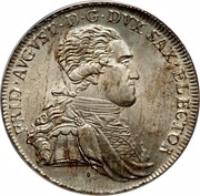 1 Thaler - Frederick August III Ausbeute obverse image