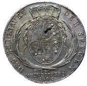 1 Thaler - Frederick August III Ausbeute, Germany, 1794-1806 reverse image