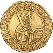 ½ Ducat - John George II obverse image
