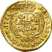 ½ Ducat - Frederick August I, Germany, 1699-1733 reverse image