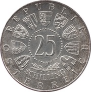 25 Schilling Burgenland obverse image