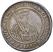 2 Thalers - John George I Vicariat obverse image