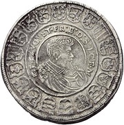 2 Thalers - John George I, Germany, 1612-1616 reverse image
