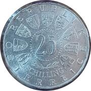 25 Schilling Anton Bruckner obverse image