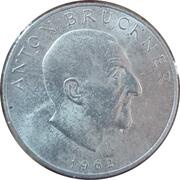25 Schilling Anton Bruckner reverse image