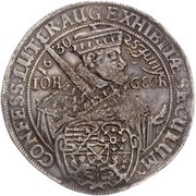 2 Thalers - John George I Augsburg confession obverse image