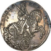 2 Thalers - John George II Death obverse image