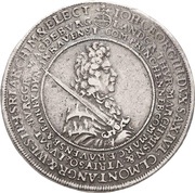 2 Thalers - John George III Death obverse image