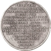 2 Thalers - John George III Death, Germany, 1691 reverse image