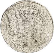 2 Thalers - John George IV, Germany, 1692 reverse image