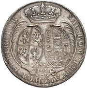 2 Thalers - Frederick August I, Germany, 1709-1732 reverse image