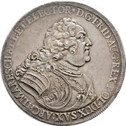 2 Thalers - Frederick August II obverse image