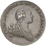 2 Thalers - Frederick August III obverse image