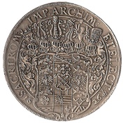 3 Thalers - John George I, Germany, 1626-1628 reverse image