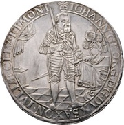3 Thalers - John George I Peace obverse image