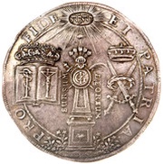 3 Thalers - John George II Moritzburg Chapel obverse image