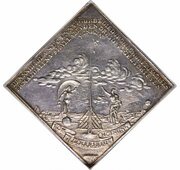 3 Thalers - John George II Klippe obverse image