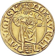 1 Goldgulden - Albert the Courageous, Germany, 1488-1500 reverse image