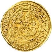 1 Goldgulden - August, Germany, 1585 reverse image
