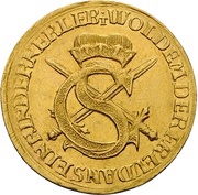 1 Ducat - John George I Sophiendukat obverse image