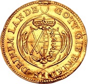 1 Ducat - John George I Baptism obverse image